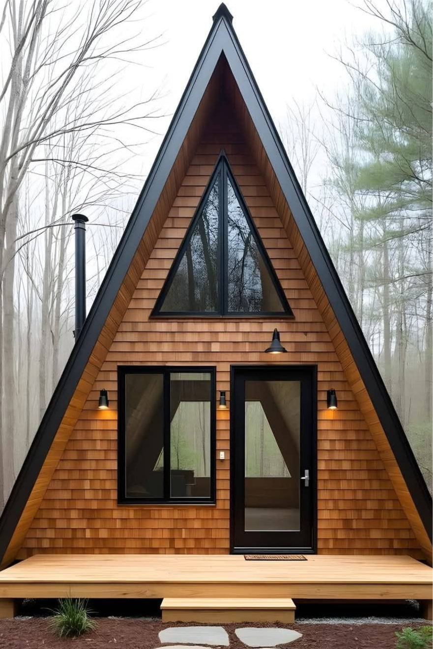 А-фрейм дом в Екатеринбурге